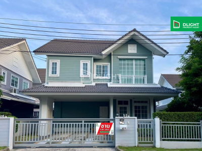 บ้านเดี่ยวสไตล์ยุโรป บุราสิริ ปัญญาอินทรา คลองสอง 3 ห้องนอน 3ห้องน้ำ ราคา 7.8 ล้าน 62 ตร.ว. บ้านพร้อมอยู่ แถมแอร์ เฟอร์นิเจอร์