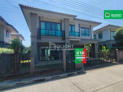 บ้านเดี่ยว ม.ภัสสรเพรสทีจ กิ่งแก้ว9 พื้นที่ 55 ตร.ว. 3 นอน 3 น้ำ ราคา 7.5 ล้านบาท built in