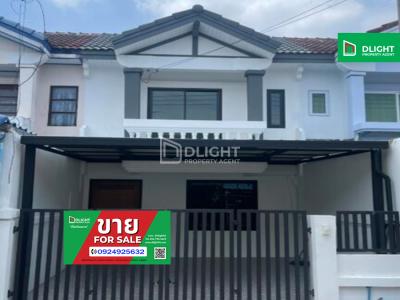ทาวน์เฮ้าส์ ม.ทรงพล ใกล้รถไฟฟ้าคูคตซอยเปียร์นนท์ 17.8 ตร.ว. 1.79 ล้านบาท รีโนเวทใหม่