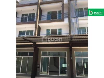 โฮมออฟฟิศ 3 ชั้น บางกะดี-ติวานนท์ 17.7 ตร.ว. 2 นอน 6 น้ำ ราคา 4 ล้านบาท