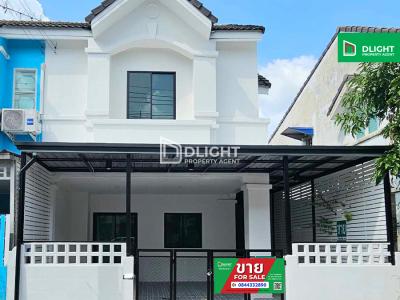 ขายด่วน!! ทาวน์เฮ้าส์ กรีนการ์เด้นโฮม4 ลำลูกกาคลอง8 พื้นที่ 24 ตรว. 3 ห้องนอน 2 ห้องน้ำ ราคา 1.69 ล้านบาท รีโนเวทใหม่ทั้งหลัง