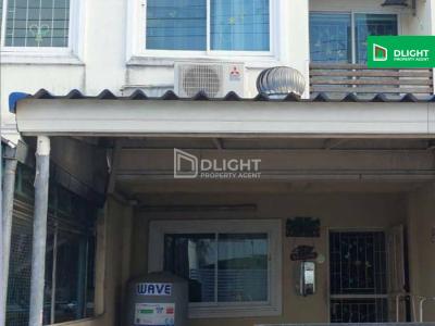 ทาวน์เฮ้าส์ใกล้รถไฟฟ้า ม.ริมน้ำ ดอนเมือง สรงประภา 17 ตร.ว. 2 นอน 2 น้ำ ราคา 1.39 ล้านบาท