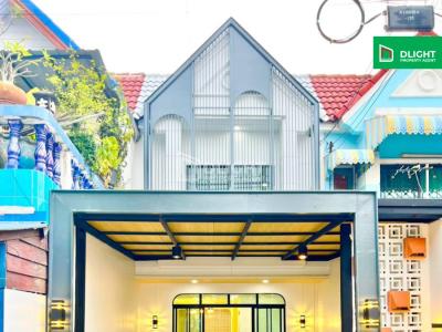 ขาย/เช่า ทาวน์เฮาส์ 2 ชั้น ม.เต็มรัก คูวัด บางบัวทอง 16 ตร.ว. 2 นอน 2 น้ำ ราคาขาย 1.85 ล้านบาท เช่า 7,300 บาทต่อเดือน