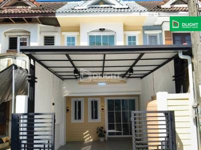 ขายทาวน์เฮ้าส์ 2 ชั้น รีโนเวทใหม่ ดีไซน์โมเดิร์น พร้อมอยู่ บ้านเมืองประชา คลองสามวา 16 ตร.ว. 2 ห้องนอน 2 ห้องน้ำ จอดรถได้ 1 คัน บ้านสวย รวยทรัพย์ ต้องหลังนี้เลย รีบจอง ราคาเพียง 2.39 ล้านบาท เท่านั้น