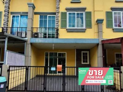 ขายทาวน์โฮม มบ.โกลเด้นทาวน์ อ่อนนุช-พัฒนาการ 21.5 ตร.ว. 4 ห้องนอน 3 ห้องน้ำ จอดรถได้ 1 คัน บรรยากาศเงียบสงบ ร่มรื่น ราคาสุดคุ้มเพียง 4.2 ล้านบาทเท่านั้น เดินทางสะดวก สิ่งอำนวยความสะดวกครบครัน  