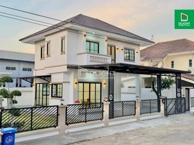 หมู่บ้าน ปิยวรารมย์ บ้านกล้วย-ไทรน้อยปรับปรุงใหม่พร้อมอยู่ ขนาด 63 ตรว. 3 นอน 2 น้ำ จอดรถ 2 คัน บรรยากาศร่มรื่น น่าอยู่ ใกล้ชิดพื้นที่สีเขียว 4.29 ล้านบาท!