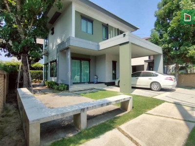 บ้านเดี่ยวบุราสิริ วงแหวน-อ่อนนุช  บ้านตกแต่งสวยครบ พร้อมอยู่ 3 นอน 3 น้ำ 66 ตร.ว. 7.9 ล้าน เงียบสงบ สังคมดี เดินทางสะดวก สนามบิน, ทางด่วน, มอเตอร์เวย์