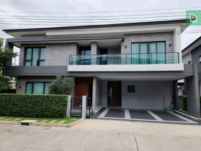 ขาย/เช่า บ้านหรู The City บางนา หลังมุม 78ตร.ว. 5นอน 5น้ำ 21.9ลบ./2แสน สภาพนางฟ้า เฟอร์ฯ+เครื่องใช้ไฟฟ้าครบ ใกล้ Mega Bangna