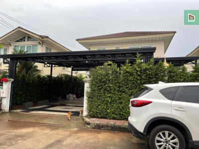 ขายบ้านเดี่ยว ศุภาลัย การ์เด้นวิลล์ วงแหวน-ปิ่นเกล้า 54ตร.ว. 3นอน 2น้ำ 3.9ลบ. ถูกมาก! ต่อเติมครัว/โรงรถ ฟรีเฟอร์ฯ+แอร์4 ใกล้ Plus Mall มหิดลศาลายา