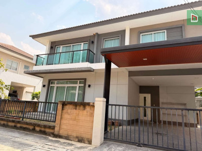 บ้านเดี่ยว คาซ่า พรีเมี่ยม ราชพฤกษ์-แจ้งวัฒนะ 55.6ตร.ว. 3นอน 3น้ำ 7.3ล้าน แต่งโมเดิร์น ม่าน+วอลล์ทั้งหลัง ใกล้ทางด่วน ราชพฤกษ์-กาญจนาภิเษก MRTสายสีม่วง