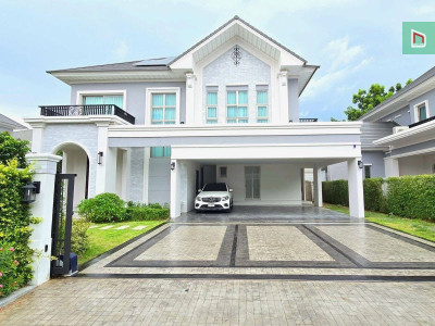 ขาย/เช่าคฤหาสน์หรู Perfect Masterpiece สุขุมวิท 77 142ตร.ว. 360ตร.ม. 39.9ล้าน/2.5แสน ติดตั้งโซล่าร์เซลล์+EV Charger สวนใหญ่พร้อมสปริงเกอร์ ใกล้สุวรรณภูมิ