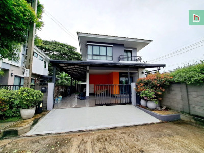 ขายบ้านเดี่ยว มายโฮม อเวนิว รามอินทรา-จตุโชติ 55 ตร.ว. 4.39 ล้าน! 3 นอน 3 น้ำ ต่อเติมครัวแล้ว แถมแอร์ 3 เครื่อง+เครื่องซักผ้า มุ้งลวดครบ ใกล้ทางด่วนจตุโชติ