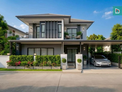 บ้านเดี่ยว บ้านฟ้ากรีนเนอรี่ ปิ่นเกล้า-สาย5 67ตรว. 4นอน4น้ำ 7.5ล้าน หน้าบ้านไม่ชนใคร มีสโมสรสระว่ายน้ำฟิตเนส ใกล้เซ็นทรัลศาลายาและตลาดน้ำดอนหวาย